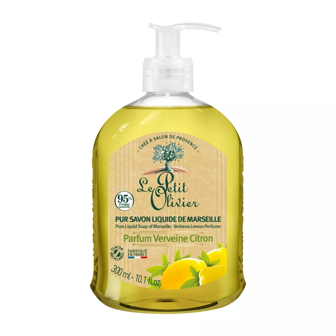 Savon Liquide de Marseille – Verveine & Citron