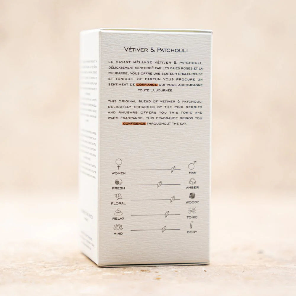 Vétiver & Patchouli – Le parfum qui booste la confiance en soi de L'Essence des Notes (30 ml)