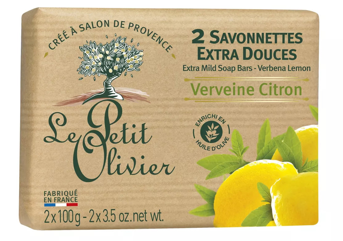 Savons extra doux verveine citron