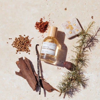 Coriandre et bois de cèdre – Le parfum énergisant de L'Essence des Notes (30 ml)