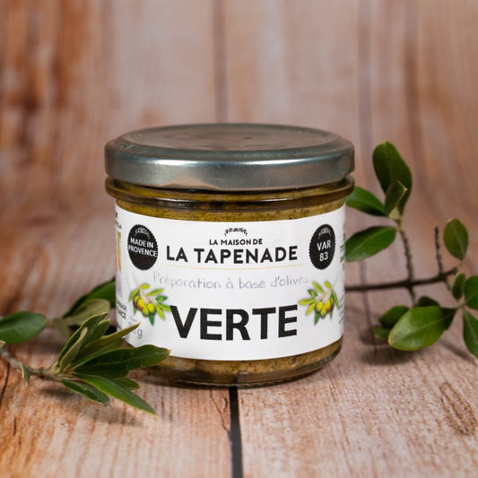 Tapenade Verte (Pâte d'Olive Verte) – 100g